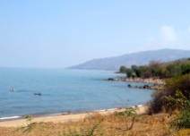 View from the highway - Lake Malawi
